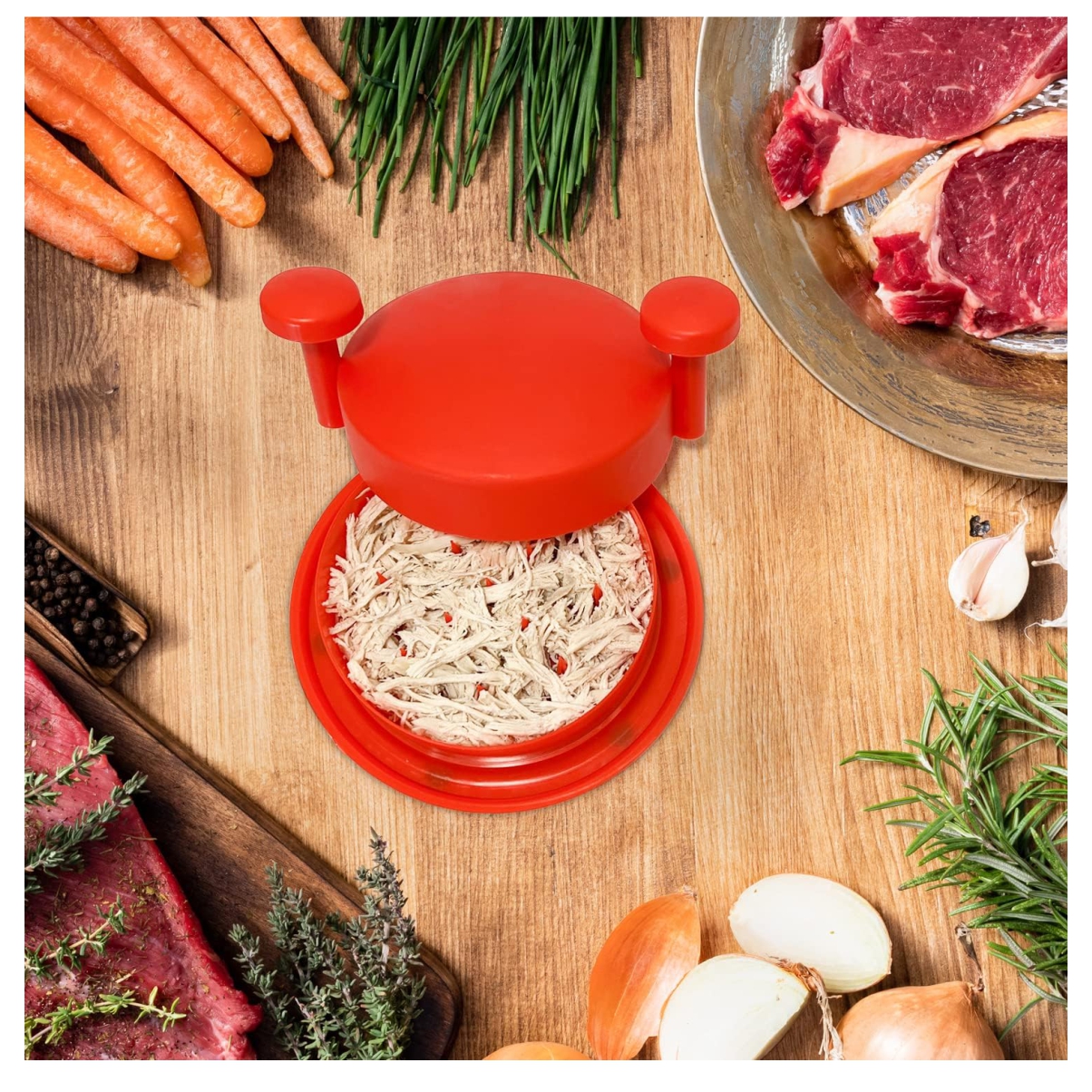 Desmenuzador Desmechador Pollo Carne